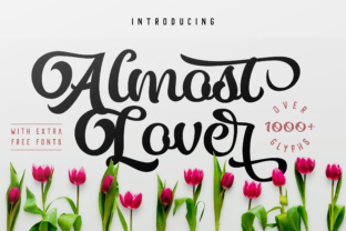 Almost Lover: A Romantic Script Font for Bold Branding