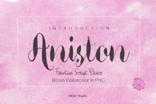 Aniston: A Girly Script Font for Branding