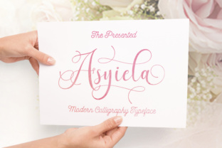 Asyiela: A Beautiful Script Font for Digital Design