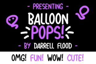 Balloon Pops: A Fun and Functional Font for Web Design