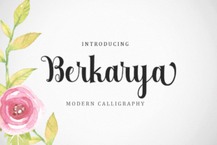 Berkarya: A Script Font for Editorial Elegance