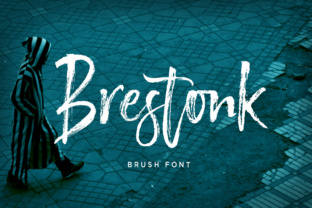 Brestonk: A Script Font That Breathes Life Into Your Creations