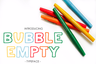 Bubble Empty: A Font That Breathes Life into Your Creations