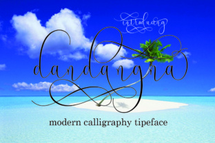 Dandangna: A Script Font for Editorial Elegance