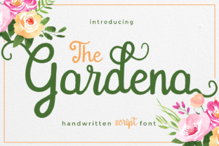 Gardena Script Font for Branding Projects