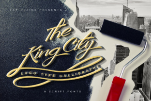 King City: A Script Font for Editorial Design