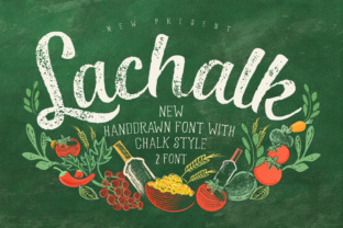 LaChalk: The Perfect Font for Handmade Labels and More