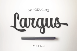 Largus Script Font Review