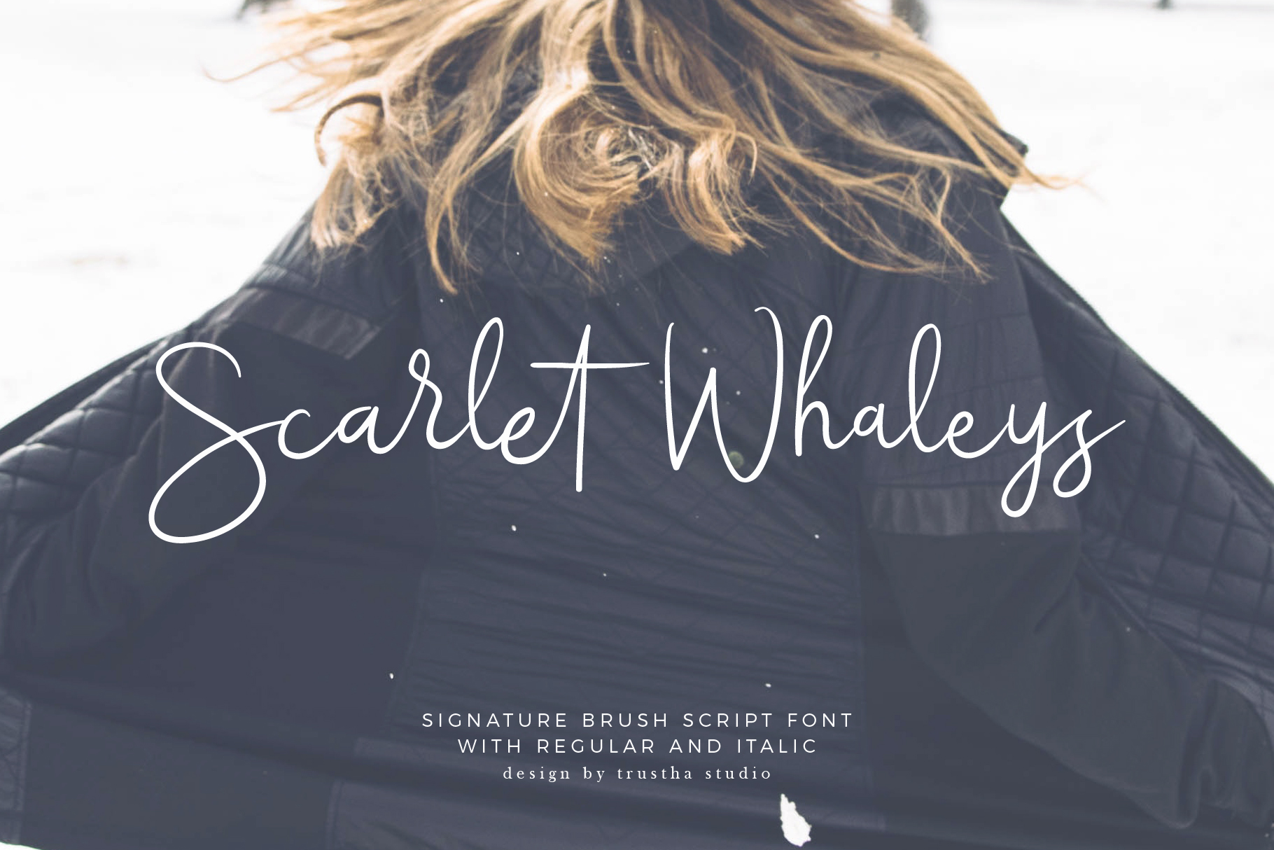 Scarlet Whaleys: A Font for Campaigns That Speak with Style