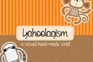 Yahoolagism: A Script Font for Editorial Expression